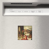 Saint Dorothy von Caesarea Magnet (In Situ (Geschirrspüler))