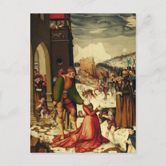 Saint Dorothy von Caesarea Postkarte (Vorderseite)