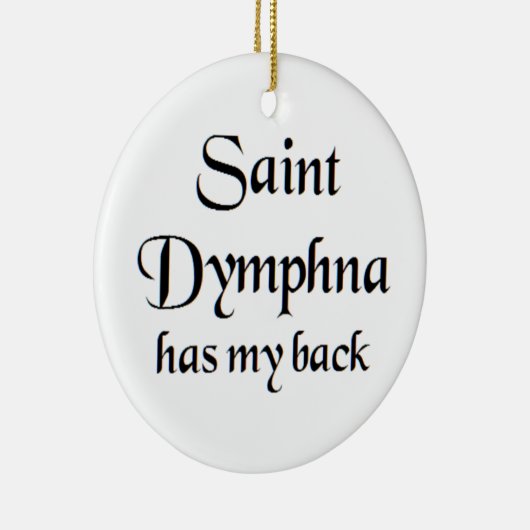 saint dymphna keramik ornament (Rechts)