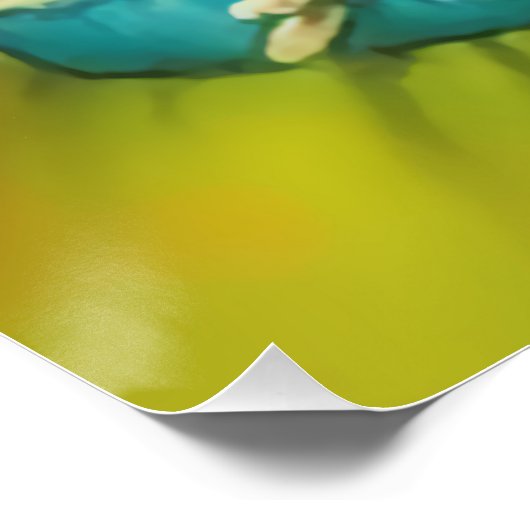 Saint Dymphna Poster (Ecke)