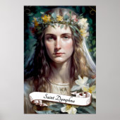 Saint Dymphna Poster (Vorne)