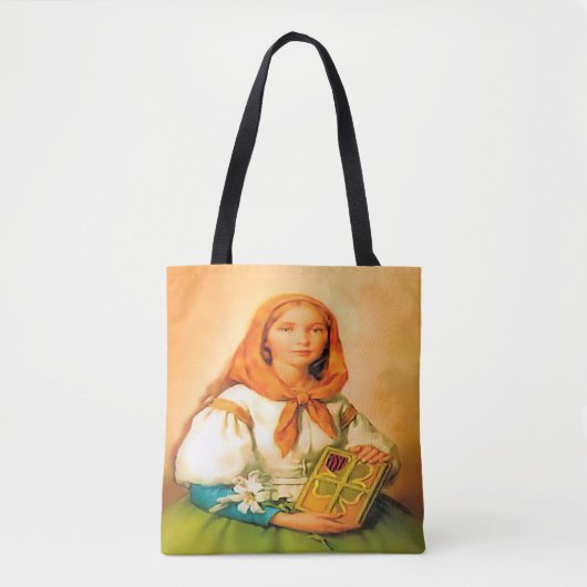 Saint Dymphna Tasche (Vorderseite)