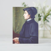 Saint Elizabeth Ann Seton Dankeskarte (Stehend Vorderseite)