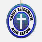 Saint Elizabeth Ann Seton Keramik Ornament (Links)