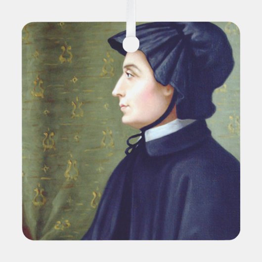Saint Elizabeth Ann Seton Ornament Aus Metall (Vorderseite)