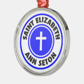 Saint Elizabeth Ann Seton Ornament Aus Metall (Links)