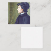 Saint Elizabeth Ann Seton Quadratische Visitenkarte (Vorne/Hinten)