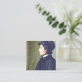 Saint Elizabeth Ann Seton Quadratische Visitenkarte (Stehend Vorderseite)