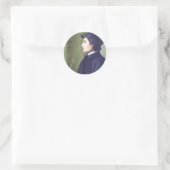 Saint Elizabeth Ann Seton Runder Aufkleber (Tasche)