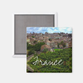 Saint-Émilion France Architecture French Gironde Magnet (Vorderseite/Rückseite)