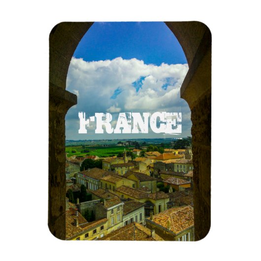 Saint-Émilion France Architecture French Gironde Magnet (Vertikal)