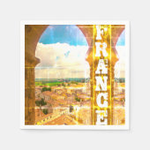 Saint-Émilion France Architecture French Gironde Serviette (Vorderseite)