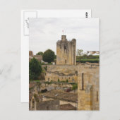 Saint Emilion Postkarte (Vorne/Hinten)