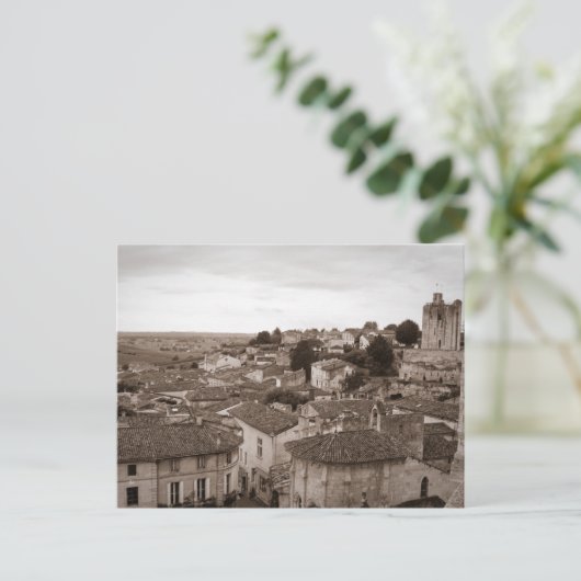 Saint Emilion Postkarte (Stehend Vorderseite)