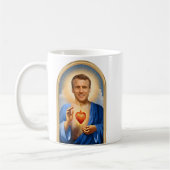 Saint Emmanuel Macron Prayer Kaffeetasse (Links)