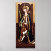 SAINT ENGRATIA Santa Engracia De Zaragoza Poster (Vorne)