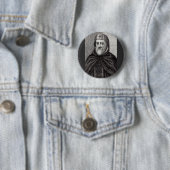 Saint Ephrem, der Christliche syrische Theologe Button (Beispiel)