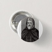 Saint Ephrem, der Christliche syrische Theologe Button (Vorne & Hinten)