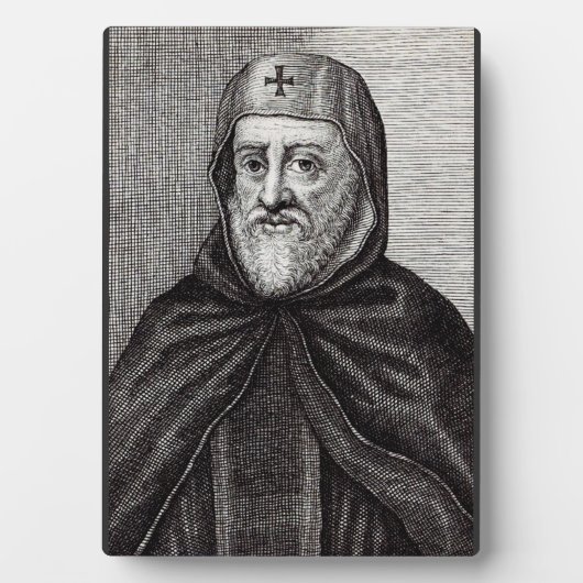 Saint Ephrem, der Christliche syrische Theologe Fotoplatte (Vorderseite)