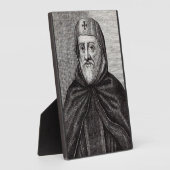 Saint Ephrem, der Christliche syrische Theologe Fotoplatte (Seite)