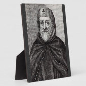 Saint Ephrem, der Christliche syrische Theologe Fotoplatte (Seite)