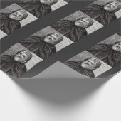 Saint Ephrem, der Christliche syrische Theologe Geschenkpapier (Ecke)