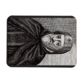 Saint Ephrem, der Christliche syrische Theologe Magnet (Horizontal)