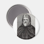 Saint Ephrem, der Christliche syrische Theologe Magnet (Vorderseite/Rückseite)