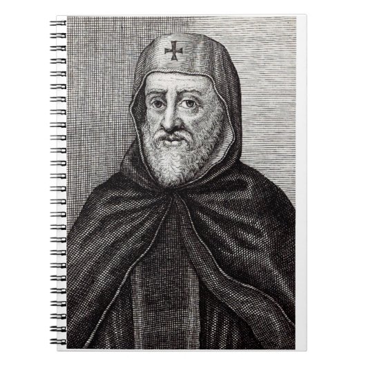 Saint Ephrem, der Christliche syrische Theologe Notizblock (Vorderseite)