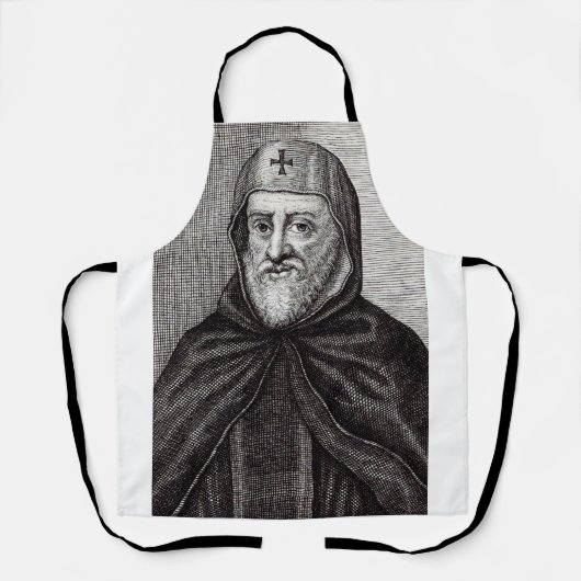 Saint Ephrem, der Christliche syrische Theologe Schürze (Vorderseite)