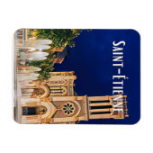 Saint-Étienne Foto Vintage Magnet (Horizontal)