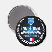 Saint-Étienne Magnet (Vorderseite/Rückseite)