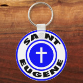 Saint Eugene Schlüsselanhänger (Vorderseite)