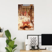 Saint Eulalia by John William Waterhouse Poster (Heimbüro)