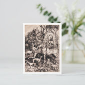 Saint Eustace c. 1501 Postkarte (Stehend Vorderseite)