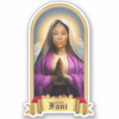 Saint Fani Willis Prayer Candle Aufkleber (Vorderseite)