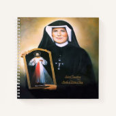 Saint Faustina, göttliche Barmherzigkeit Notizblock (Vorderseite)