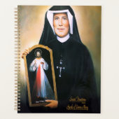 Saint Faustina, göttliche Barmherzigkeit Planer (Vorderseite)
