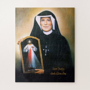 Saint Faustina, göttliche Barmherzigkeit Puzzle