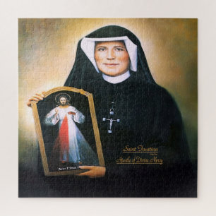Saint Faustina, göttliche Barmherzigkeit Puzzle