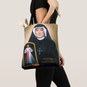 Saint Faustina, göttliche Barmherzigkeit Tasche