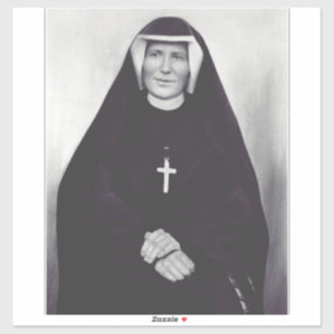 Saint Faustina Kowalska Aufkleber