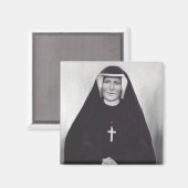 Saint Faustina Kowalska Magnet (Vorderseite/Rückseite)