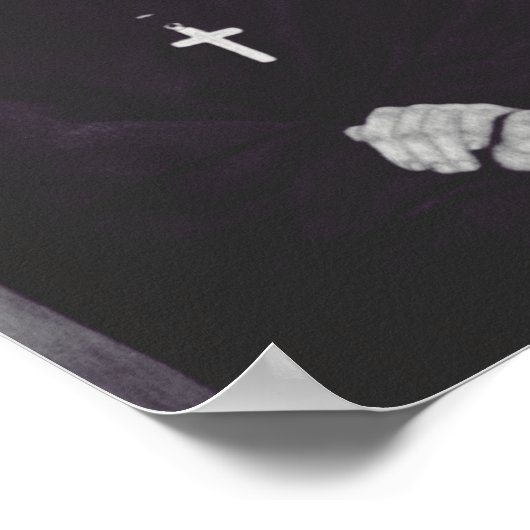 Saint Faustina Kowalska Poster (Ecke)