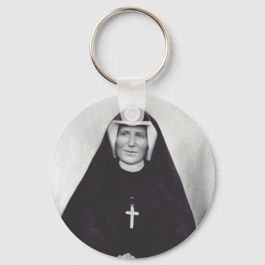 Saint Faustina Kowalska Schlüsselanhänger (Vorderseite)