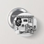Saint Fina Christlich Gira Button (Vorne & Hinten)