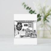Saint Fina Christlich Gira Postkarte (Stehend Vorderseite)