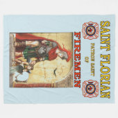 SAINT FLORIAN FLEECE BLANKET (Vorderseite (Horizontal))