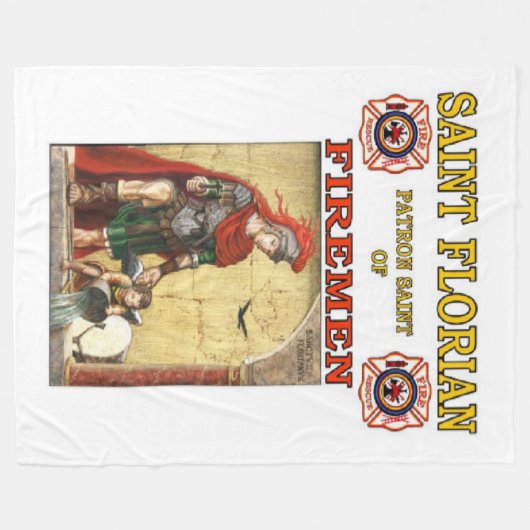 SAINT FLORIAN FLEECEDECKE (Vorderseite (Horizontal))