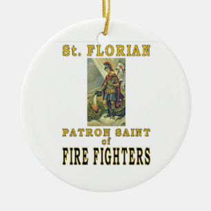 SAINT FLORIAN KERAMIKORNAMENT